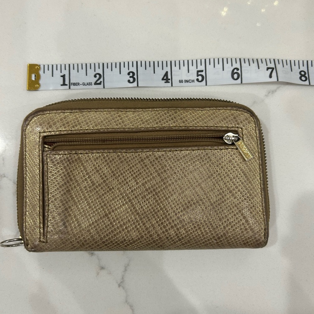 Gold Fossil Wallet - image 6
